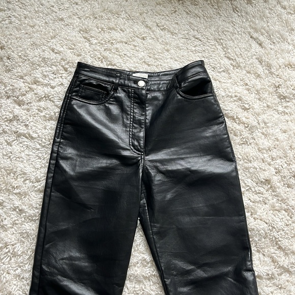 Aritzia Wilfred Leather Pants - Picture 5 of 9